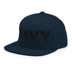 TGT Navy Snapback Cap