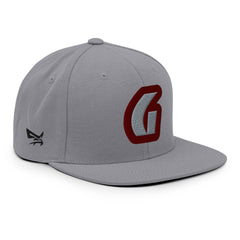 TGT Maroon G Snapback Cap